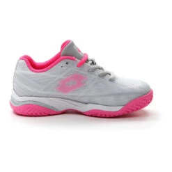 Lotto Mirage 300 All Court (Junior's) - Vapor Gray/Vivid Fuchsia/Cool Gray 5 Lotto Mirage 300 All Court (Junior's) - Vapor Gray/Vivid Fuchsia/Cool Gray -Tennis Gear Store 210746 8T2 01