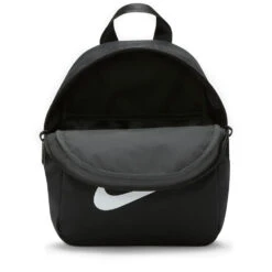 Nike Sportswear Futura 365 Women's Mini Backpack - Black/Black/White 6 Nike Sportswear Futura 365 Women's Mini Backpack - Black/Black/White -Tennis Gear Store CW9301 010 1