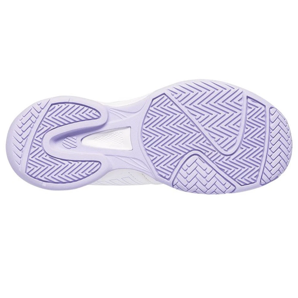 K-Swiss Court Express (Women's) - White/Purple Heather (Available Size: 5.5) 2 K-Swiss Court Express (Women's) - White/Purple Heather (Available Size: 5.5) - Image 2