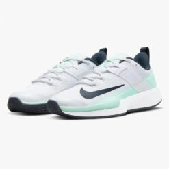 Nike Court Vapor Lite (Women's) - White/Obsidian Mint (Available Size: 8, 10) -Tennis Gear Store DC3431 100e