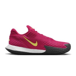 Nike Court Zoom Vapor Cage 4 Rafa (Men's) - Mystic Hibiscus/White/Black/Yellow Strike -Tennis Gear Store DD1579 600c