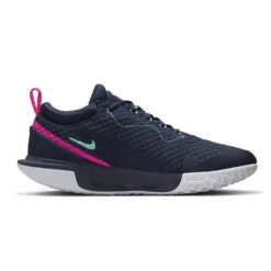 Nike Court Zoom Pro (Men's) - Obsidian/Green Glow/White/Hyper Pink -Tennis Gear Store DH0618 402c