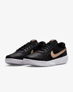 Nike Court Zoom Lite 3 (Women's) - Black/White/Metallic Red Bronze (Available Size: 10, 10.5) -Tennis Gear Store DH1042 091 4