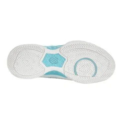 K-Swiss Bigshot Light 4 (Women's) - Brilliant White/Angel Blue/Sheer Lilac -Tennis Gear Store K96989 190c