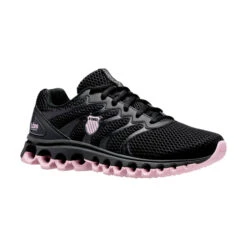 K-Swiss Tubes 200 (Women's) - Black/Cherry Blossom (Available Size: 6.5, 8.5, 9.5) -Tennis Gear Store K97112 056d