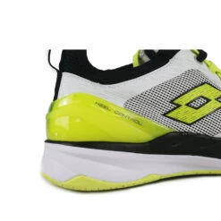 Lotto Mirage 200 SPD (Unisex) - White/Neon/Black -Tennis Gear Store LottoMirage200SPD 2136277FR 3