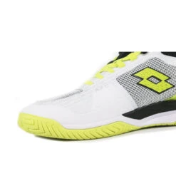 Lotto Mirage 200 SPD (Unisex) - White/Neon/Black -Tennis Gear Store LottoMirage200SPD 2136277FR 4