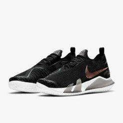 Nike Court React Vapor NXT (Women's) - Black/Metallic Red Bronze/White -Tennis Gear Store W CV0742 002 5
