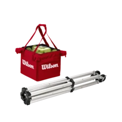 Wilson Tennis Teaching Cart 5 Wilson Tennis Teaching Cart -Tennis Gear Store WRZ541000 2 Ball Cart 3 Red
