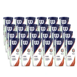 Wilson Roland Garros Clay - Case (24cans / 72 Balls)