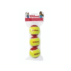 Wilson Starter Red Tennis Ball - Individual Pack (3-Balls)