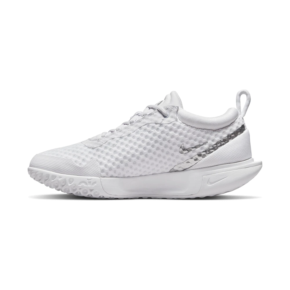 Nike Court Zoom Pro (Women's) - White/Metallic Silver 2 Nike Court Zoom Pro (Women's) - White/Metallic Silver - Image 2