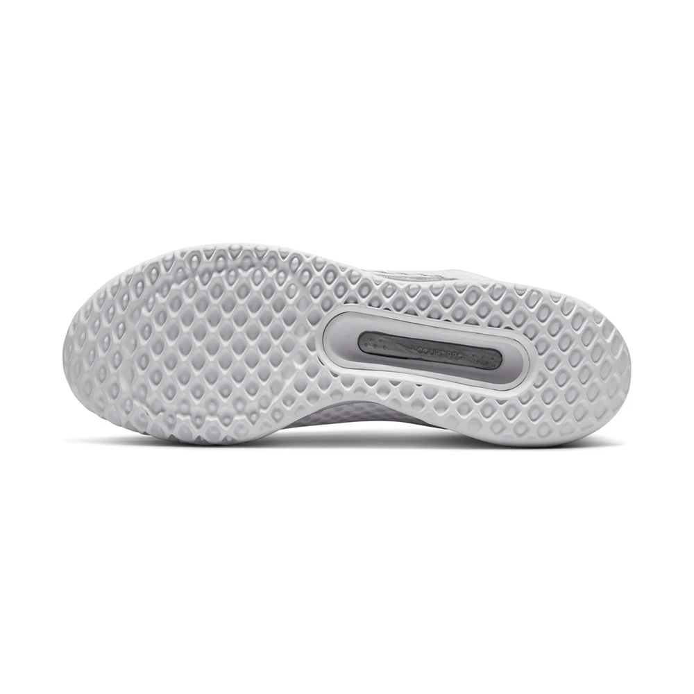Nike Court Zoom Pro (Women's) - White/Metallic Silver 3 Nike Court Zoom Pro (Women's) - White/Metallic Silver - Image 3