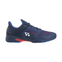 Tennis Gear Store 8 Yonex Power Cushion Sonicage 2 Wide (Men's) - Navy/Red